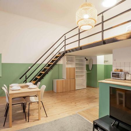 Cosy Studio In Terezvaros W41 Green Будапеща Екстериор снимка